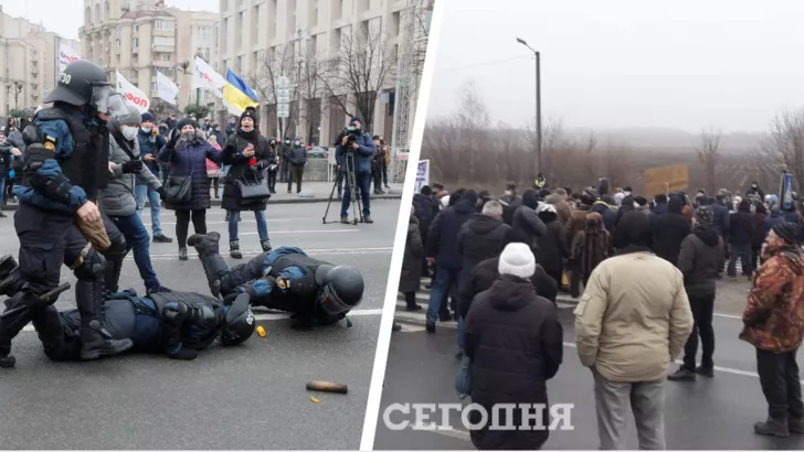 Правоохоронці запобігли масовим мітингам в Україні.