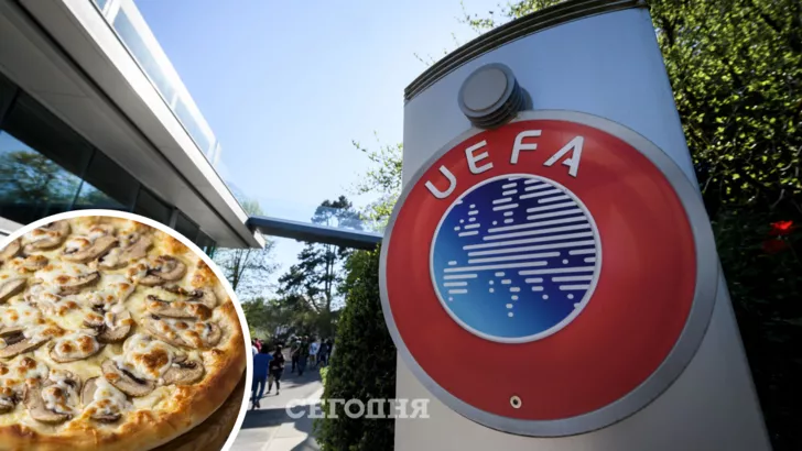 В УЕФА не любят пиццу с грибами