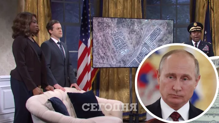 В Saturdday Night Live шутили об украинском вопросе и Путине. Коллаж "Сегодня"