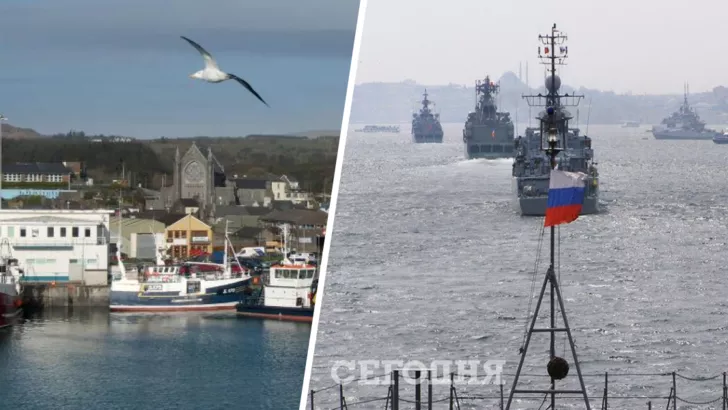 Российскому флоту пришлось уйти подальше от берегов Ирландии