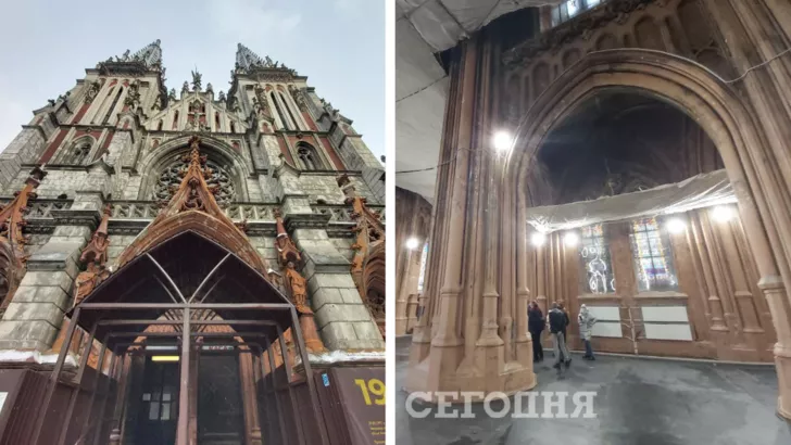 Тільки зовнішня реставрація костелу Святого Миколая обійдеться держбюджету в 240 мільйонів гривень/Фото: колаж: Олександр Марущак/"Сьогодні"
