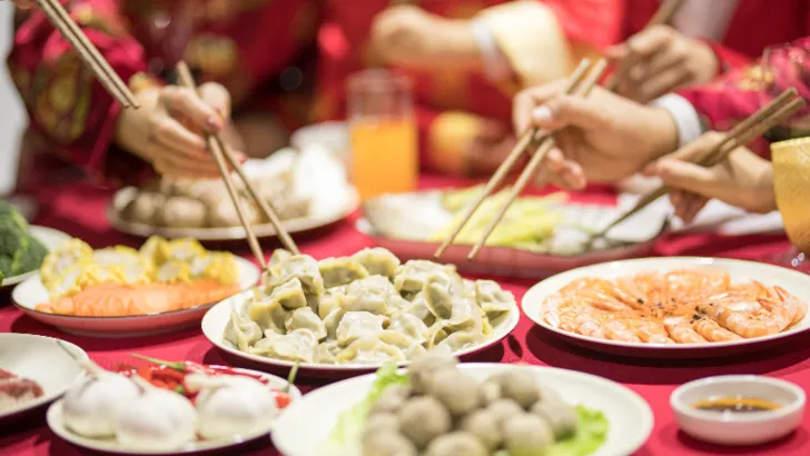 Традиционные блюда на китайский Новый год