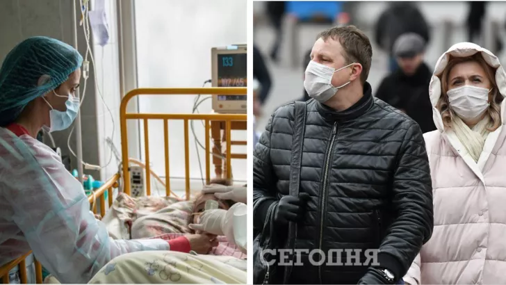 Минулої доби в Україні зафіксували понад 35 тисяч нових підтверджених випадків COVID-19 / Колаж "Сьогодні"