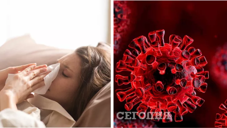 Украинцы часто болеют "Омикроном". Фото: коллаж "Сегодня"