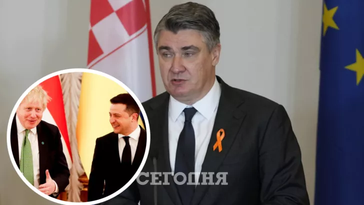 Президент Хорватии назвал "безответственным" отношение Лондона к Киеву