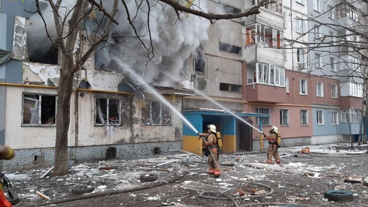 Місце інциденту/Фото: ДСНС України