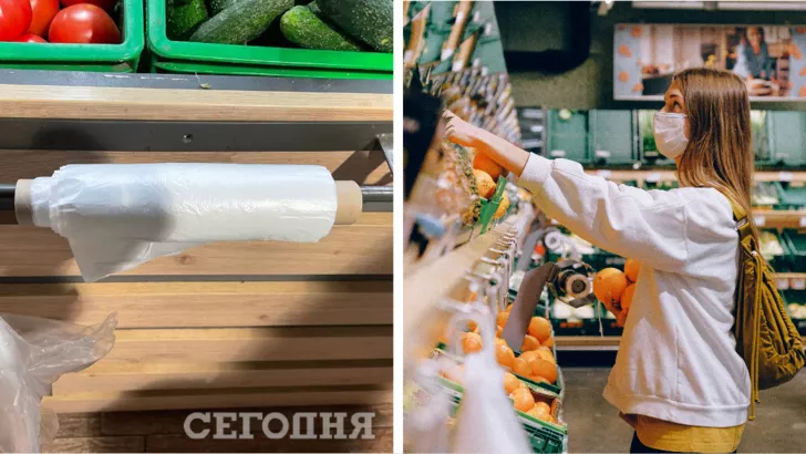 В Киеве перестанут продавать пластиковые пакеты