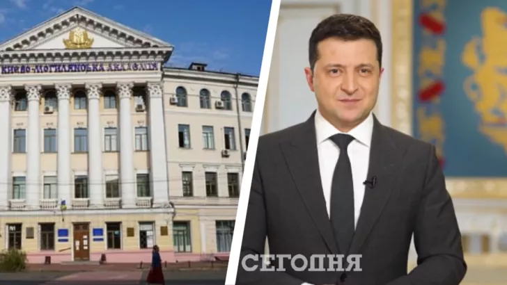 Шмигаль заверил всех участников, что правительство не будет вмешиваться в избирательный процесс Киево-Могилянская академии, а президенты согласовали дальнейшие совместные шаги. Коллаж "Сегодня"