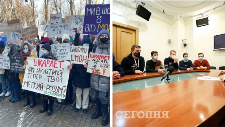 Зі студентами поспілкувався прем'єр-міністр України / Колаж "Сьогодні"