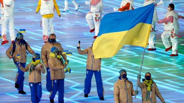 Вихід України на церемонії відкриття Олімпійських ігор