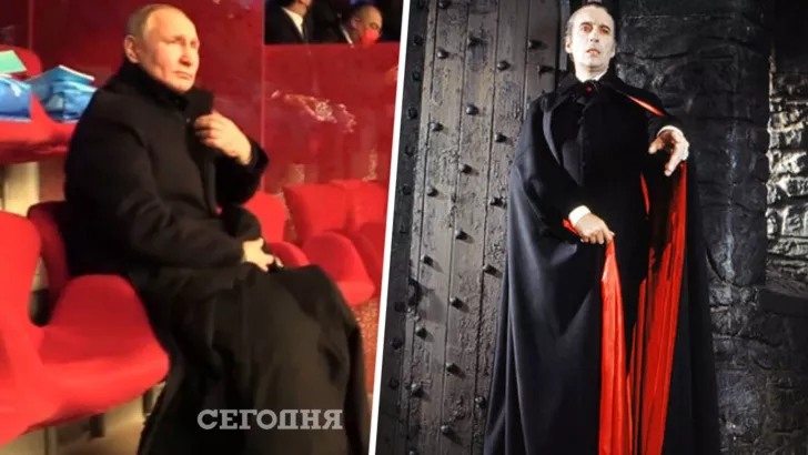 Путина сравнили с Дракулой