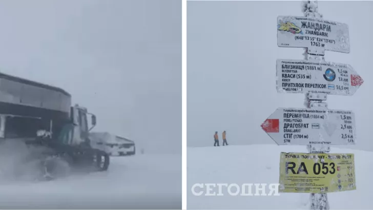 Украинцев предостерегают от походов в горы зимой.