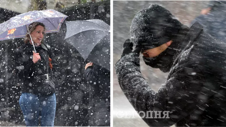 В Украине ожидается непогода. Фото: коллаж "Сегодня"