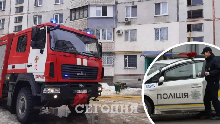 В Харькове в жилом доме случился взрыв
