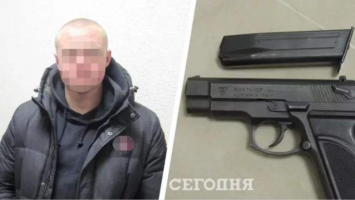 В Киеве мужчина устроил стрельбу в доме. Фото: коллаж "Сегодня"