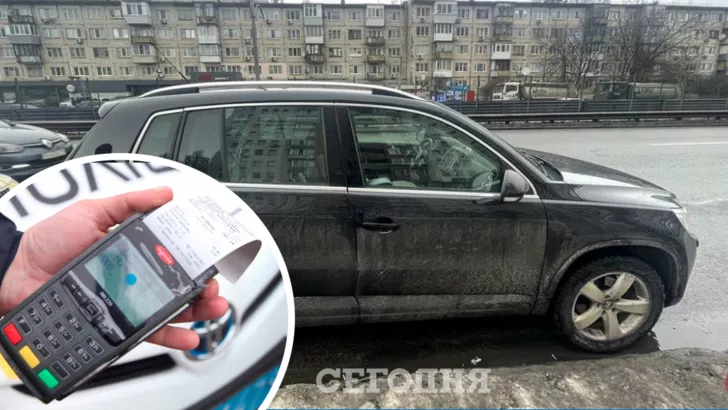В Киеве у женщины забрали авто из-за штрафов