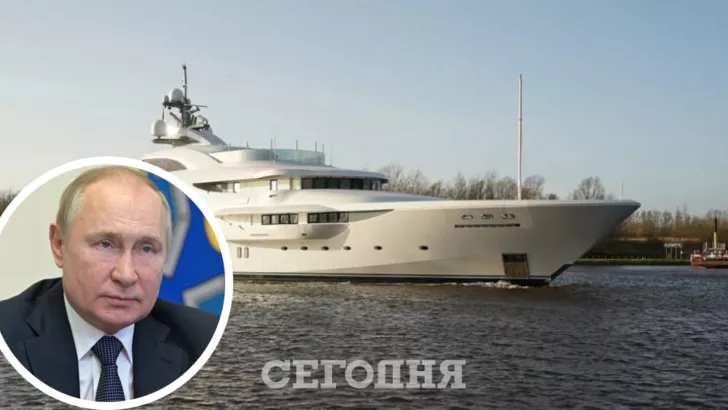 Путин испугался за свою яхту
