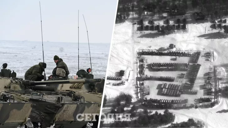 Россия наращивает военную технику возле украинской границы