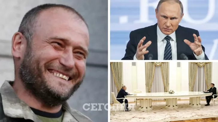 Ярош рассказал, почему Путин и Макрон сидели так далеко друг от друга