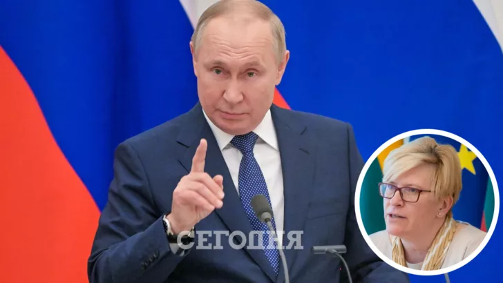 Ингрида Шимоните раскритиковала высказывание Путина об Украине