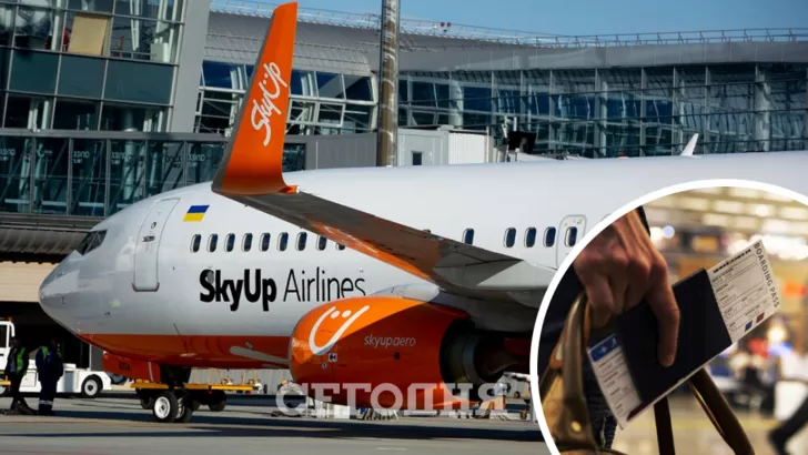 Украинцы временно не смогут купить билеты на самолет SkyUp