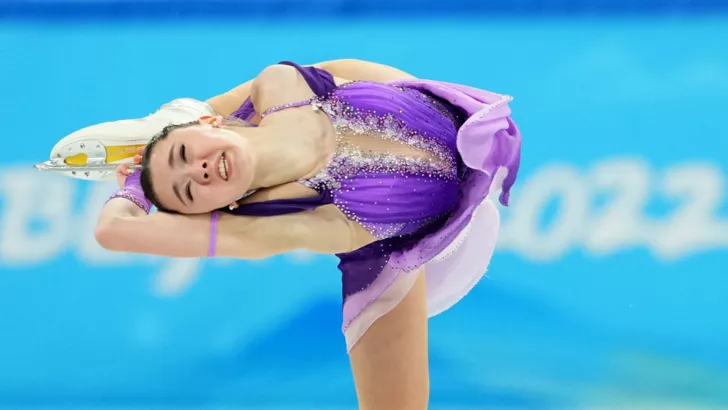Камила Валиева продолжает выступать на Олимпиаде-2022