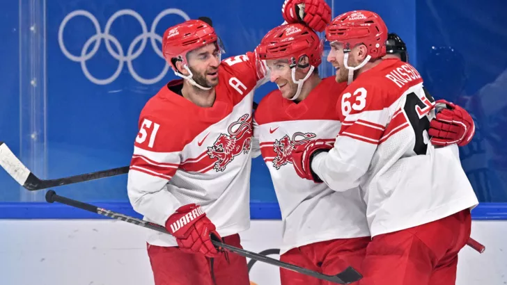 Сборная Дании по хоккею проигрывала лишь россиянам