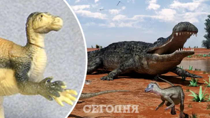 Динозаври розміром з каченят стали їжею для крокодилів
