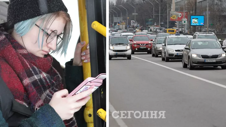 В Киеве опаздывает общественный транспорт