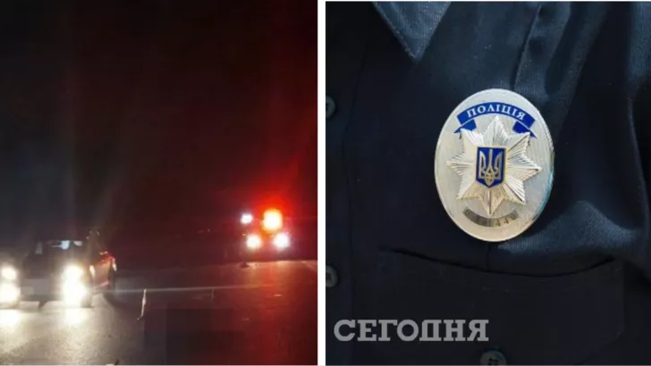 Авария произошла ночью 10 февраля на трассе Чугуев – Мартовое / Коллаж "Сегодня"