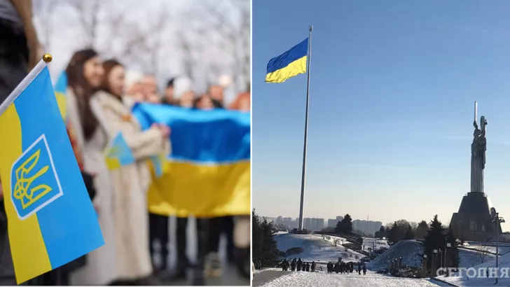 В Киеве сегодня День единения.