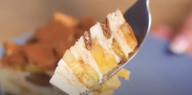 Торт Пломбир без выпечки – Без духовки и миксера - Простой Рецепт