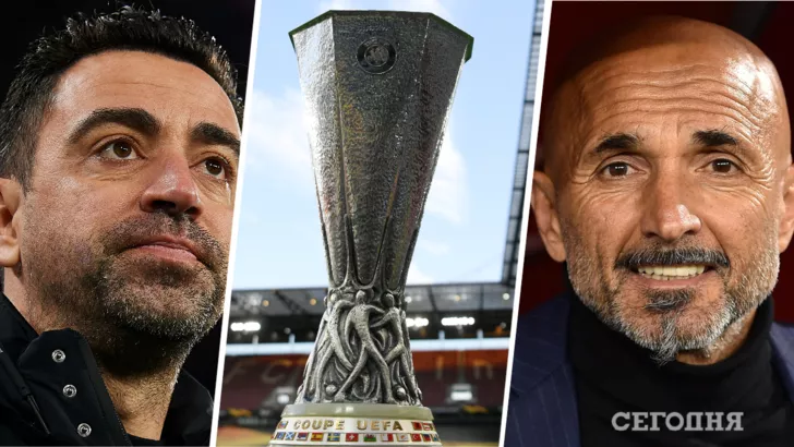 Хави и Лучано Спаллетти начинают путь к трофею Лиги Европы