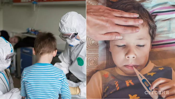 Дети часто болеют коронавирусом. Фото: коллаж "Сегодня"