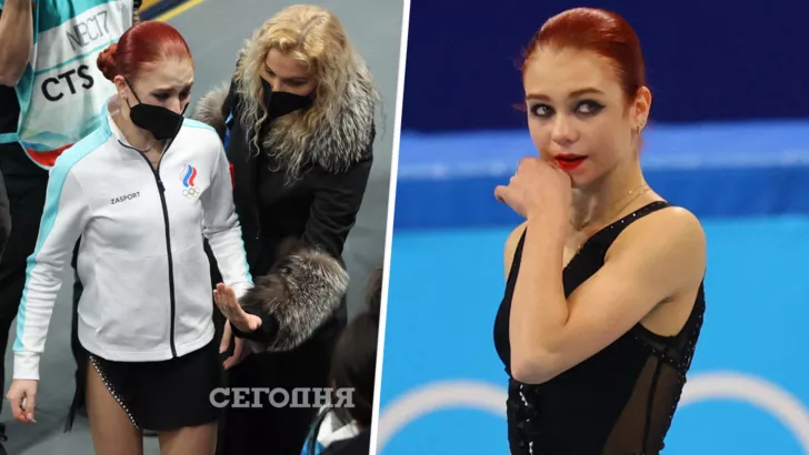 Трусова сорвалась после выступления на Олимпиаде-2022