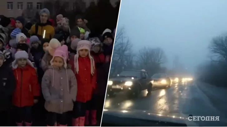 На Донбасі евакуюють людей. Фото: колаж "Сьогодні"