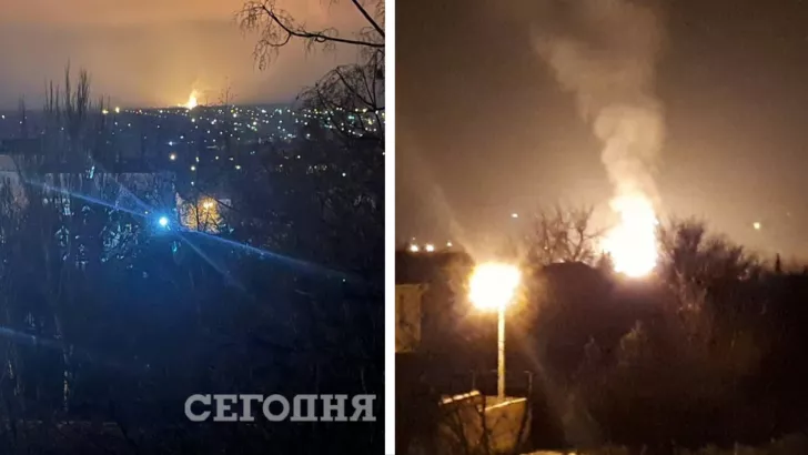 Второй взрыв зафиксировали за Каменнобродским районом Луганска. Коллаж "Сегодня"
