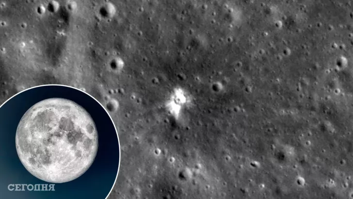 На Луне появился новый кратер