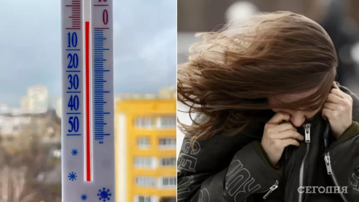 Попри вітер, в Україні буде "плюсова" температура/Фото: колаж: "Сьогодні"