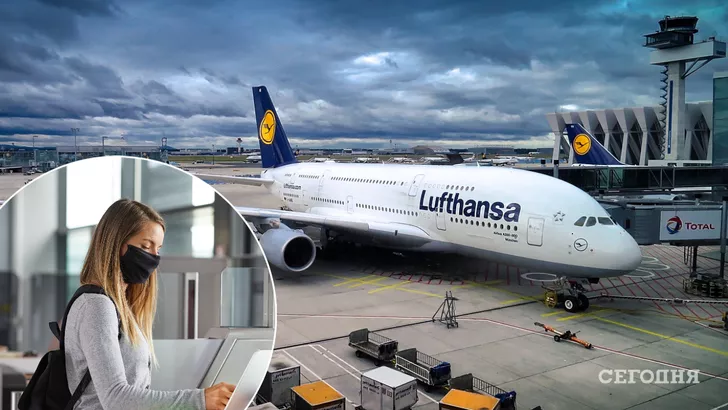 Lufthansa объяснила отмену рейсов в Киев