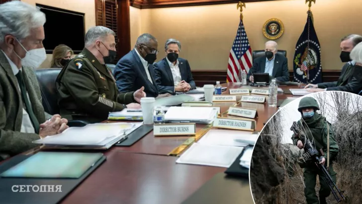 Засідання пройшло 20 лютого/Фото: Twitter/The White House, колаж: "Сьогодні"