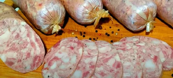 Домашняя колбаса - рецепт