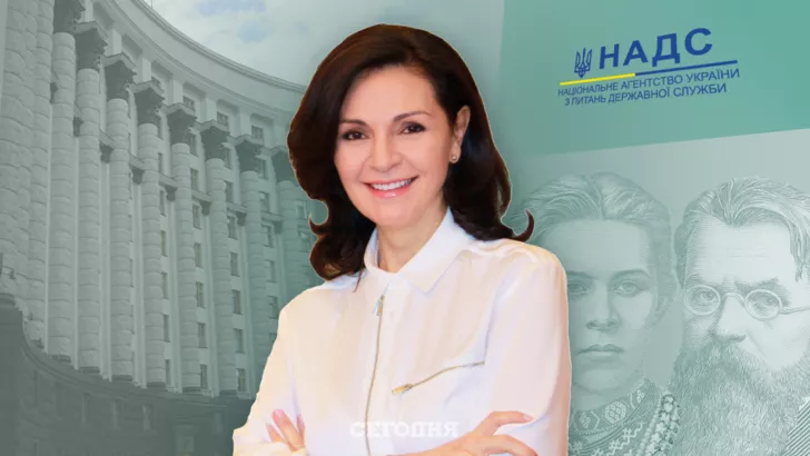 Голова Національного агентства з питань держслужби Наталія Алюшина