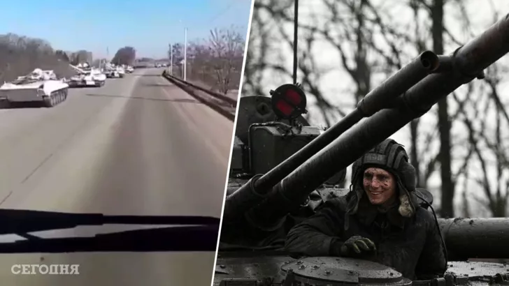 У бік України рухаються танки