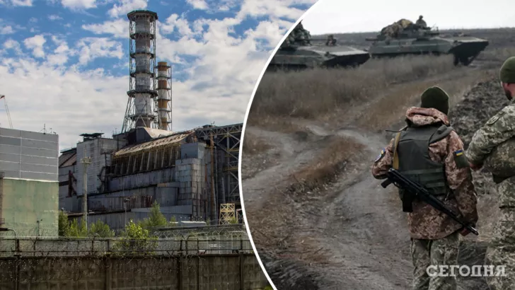 Под Киевом вражеские войска захватили АЭС