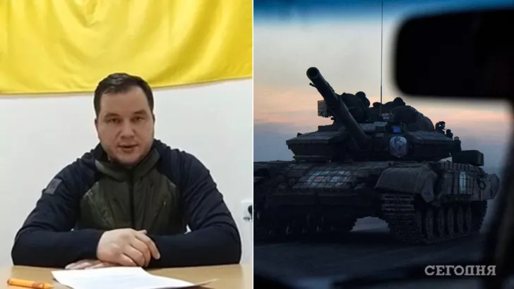 Живицкий заявил, что очень много техники едет в Киев/Фото: коллаж: "Сегодня"