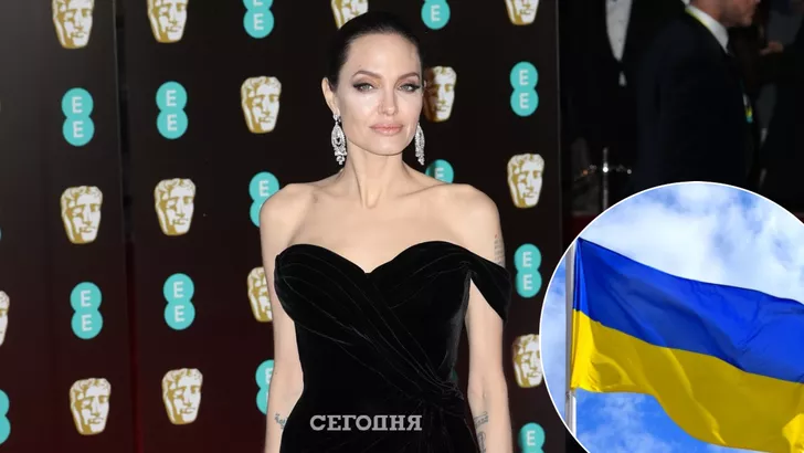 Анджелина Джоли поддержала народ Украины.