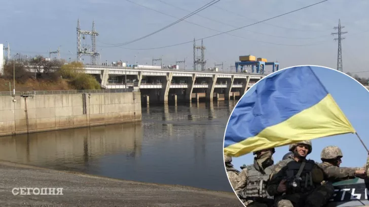 Киевская ГЭС под контролем ВСУ