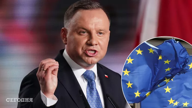 Президент Польши Анджей Дуда предложил принять Украину в ЕС