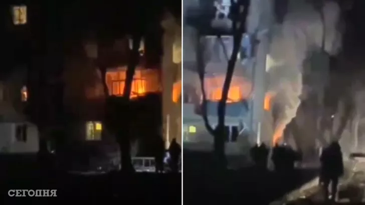 В Чернигове оккупанты попали ракетой в жилой дом